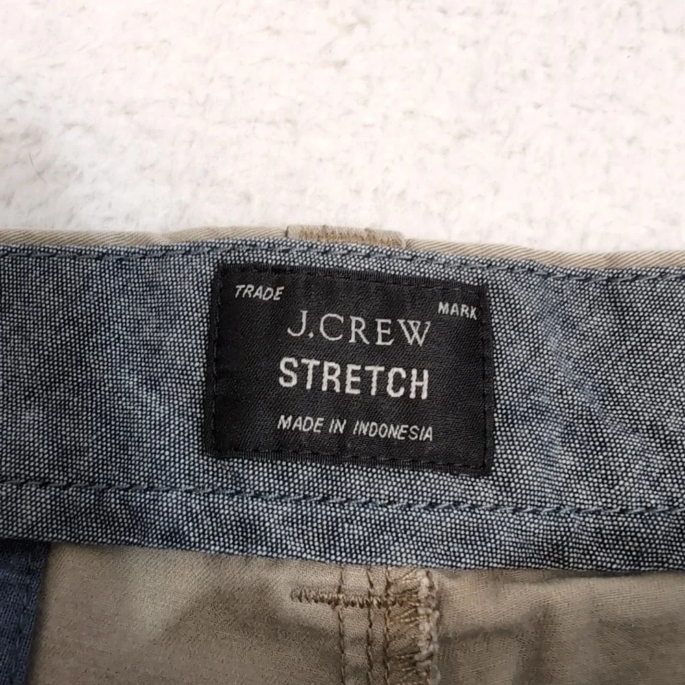J Crew‎ Stretch Chino Shorts Men 32 8.5